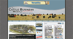 Desktop Screenshot of cattlebusinessweekly.com